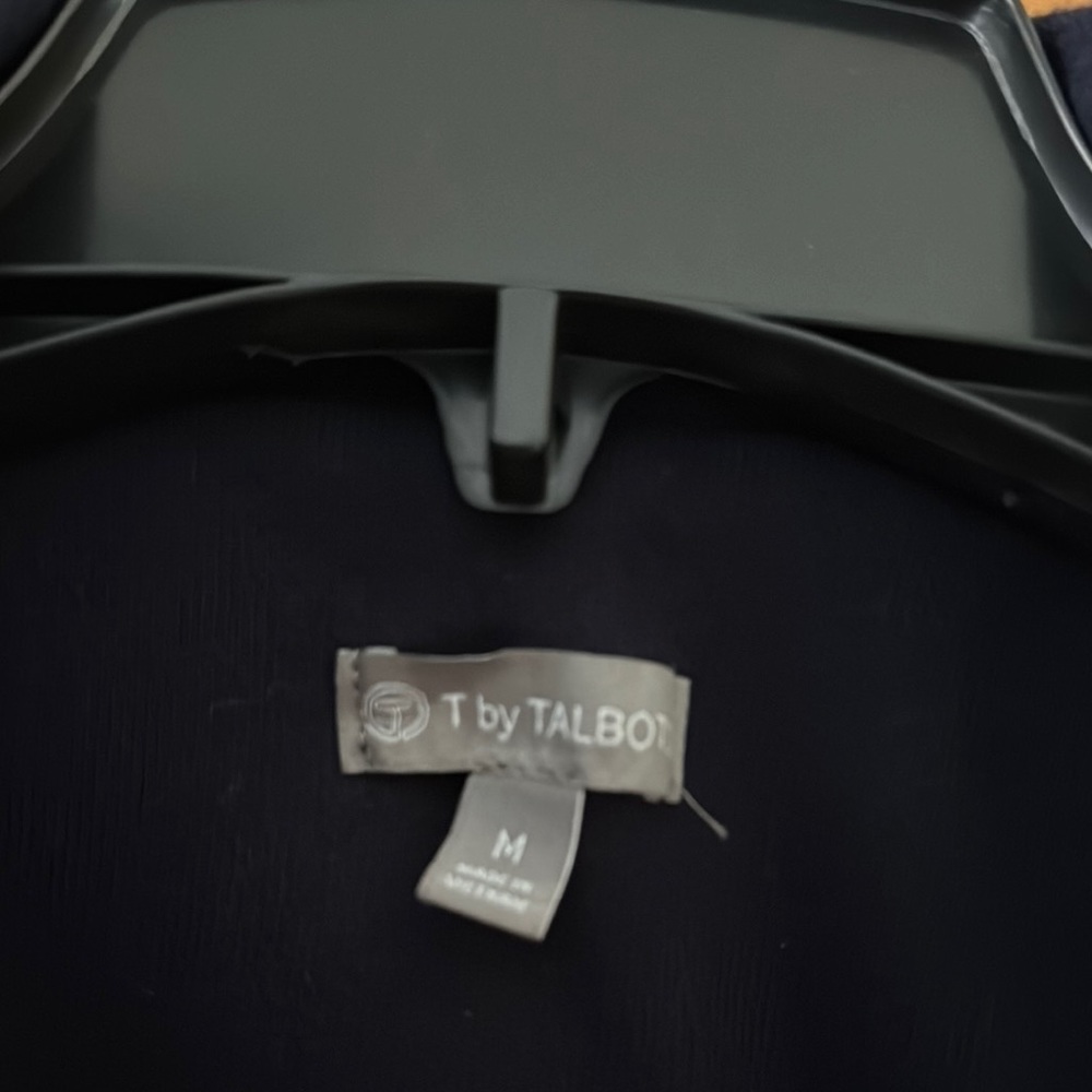 Navy Quilted Jacket - image 3